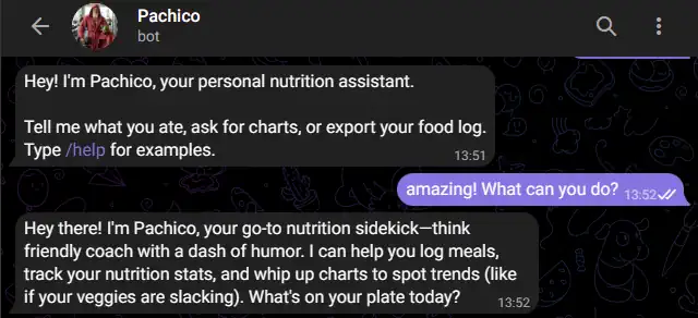 Pachico AI Nutrition Coach — image 3